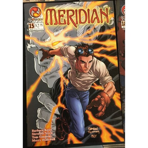 10 Crossgen Comics Meridian Sigil Coyote Chronicle Crux Negation Crica 1983-2002 - Picture 11 of 12